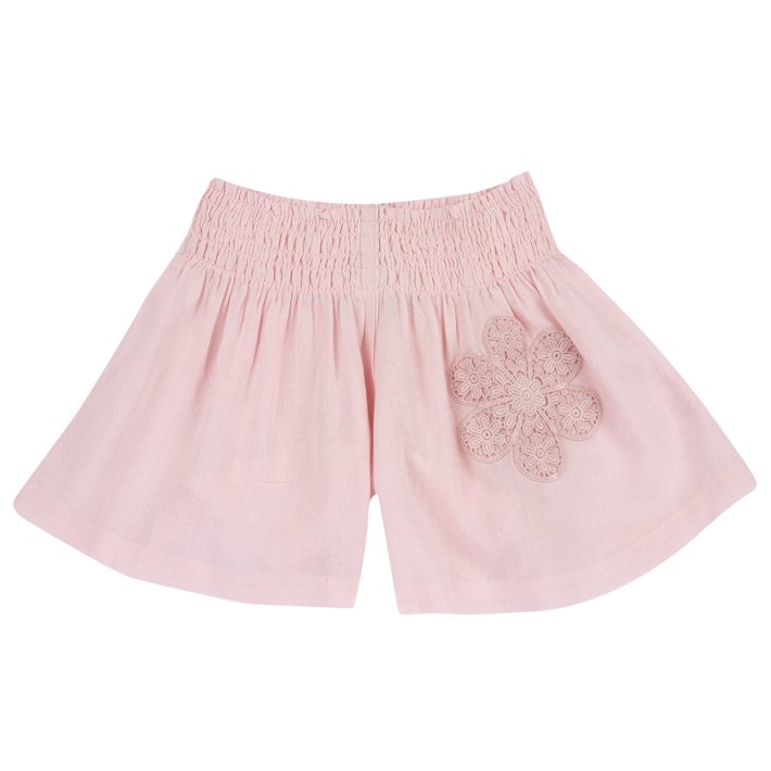 Cal&ccedil;&otilde;es Cor-de-rosa com Bordados