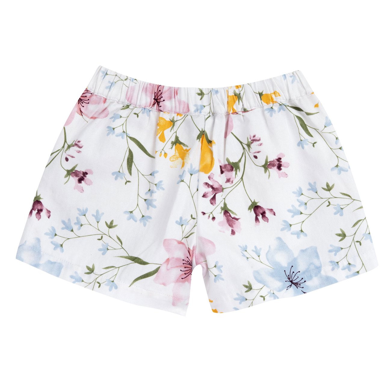 Conjunto camiseta y pantalones cortos flores Chicco - 3