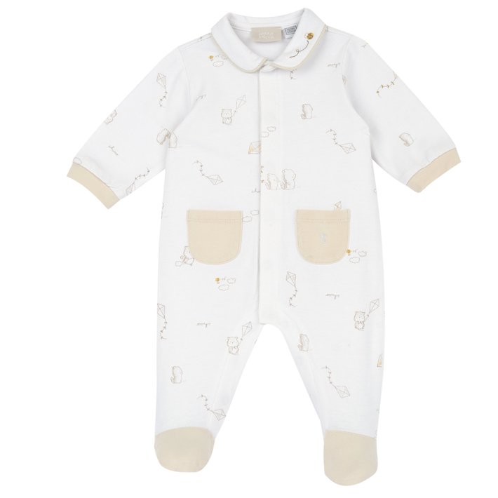 Tutina aperta davanti 