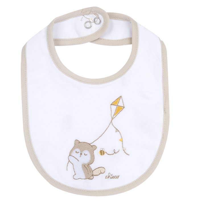 Bavaglino con ricamo