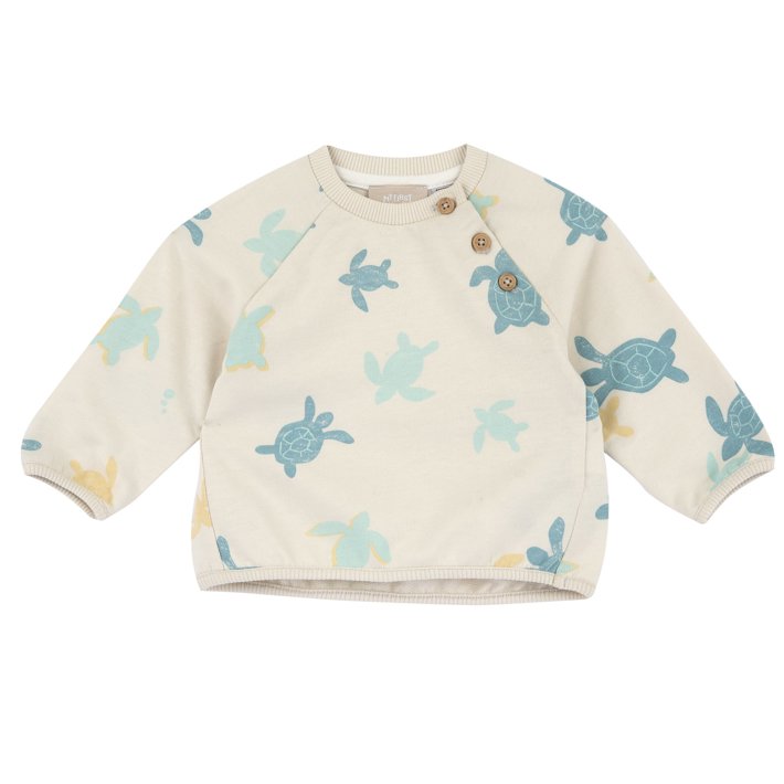 Felpa con stampa fantasia