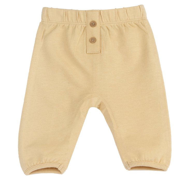 Pantalones de ch&aacute;ndal amarillos