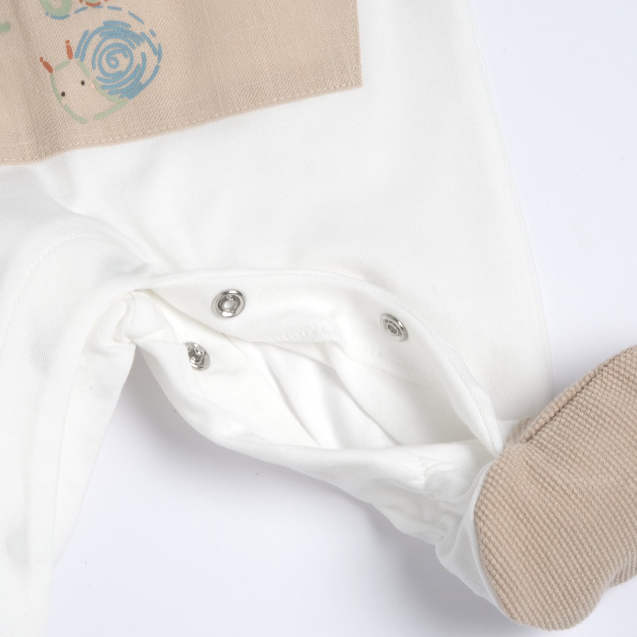 Tutina girocollo aperta interno gamba Chicco - 2