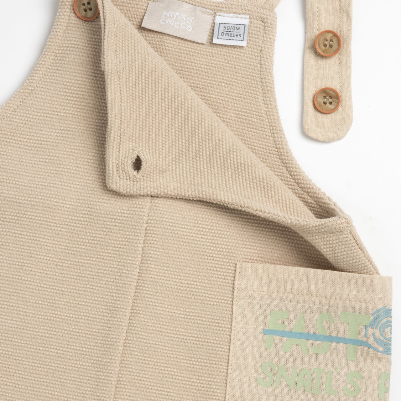 Completo body manica corta e salopette corta Chicco - 4