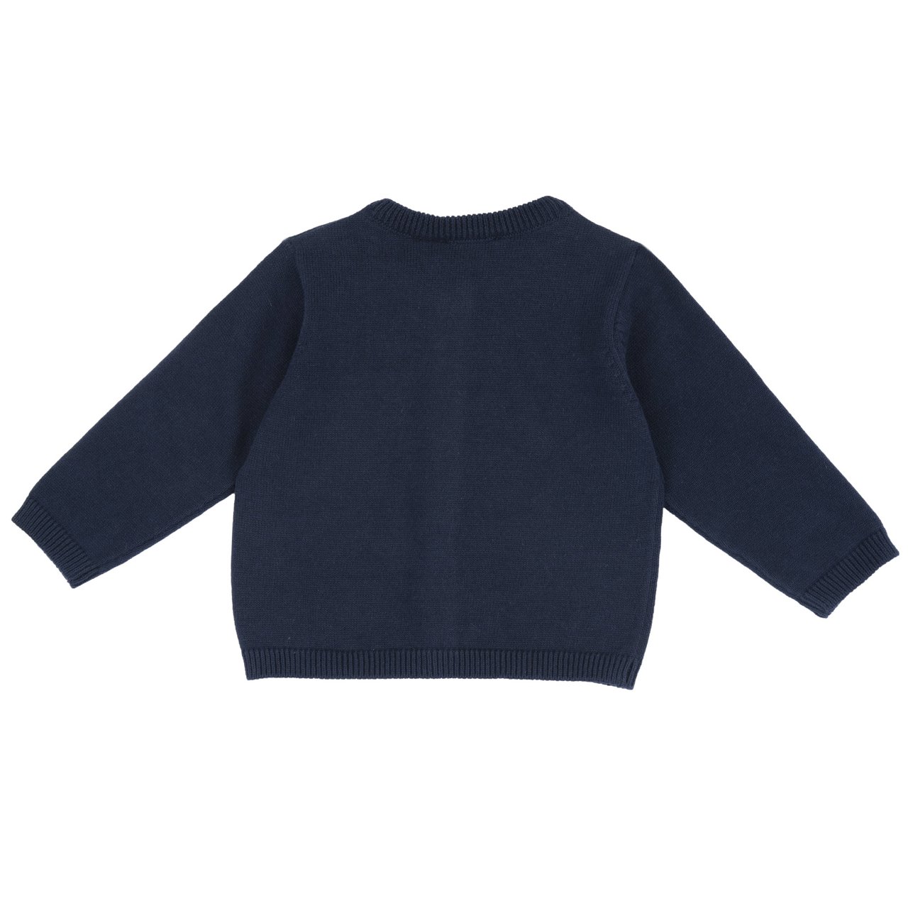 Cardgan de malha azul escuro Chicco - 1