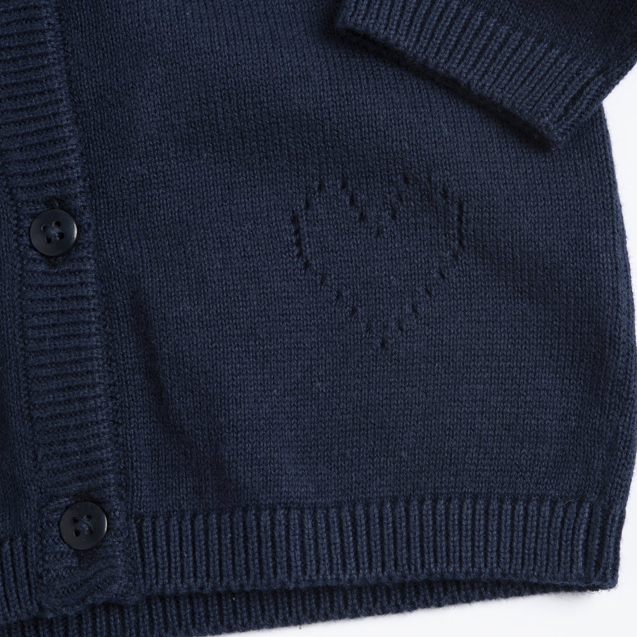 Cardgan de malha azul escuro Chicco - 2