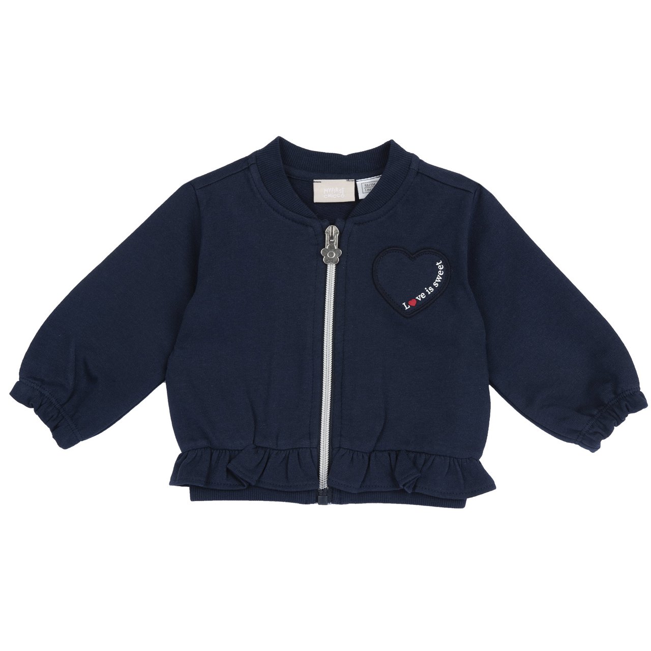 Casaco com com fecho de correr Chicco - 0