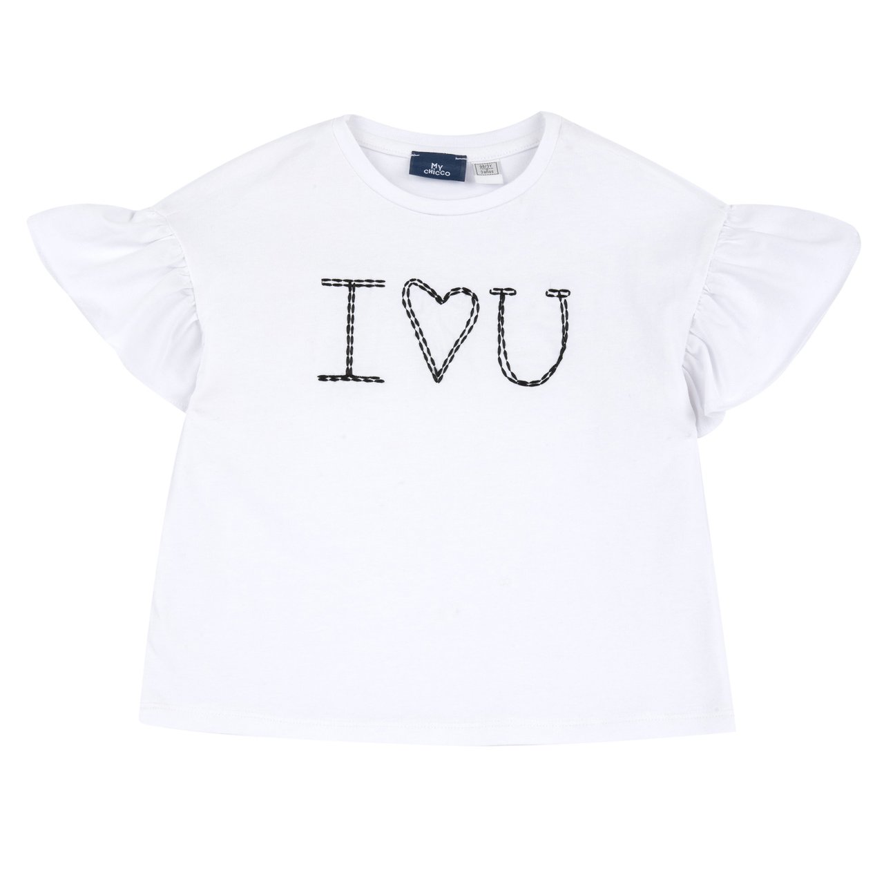 Camisola com Bordado "I Love U" Chicco - 0