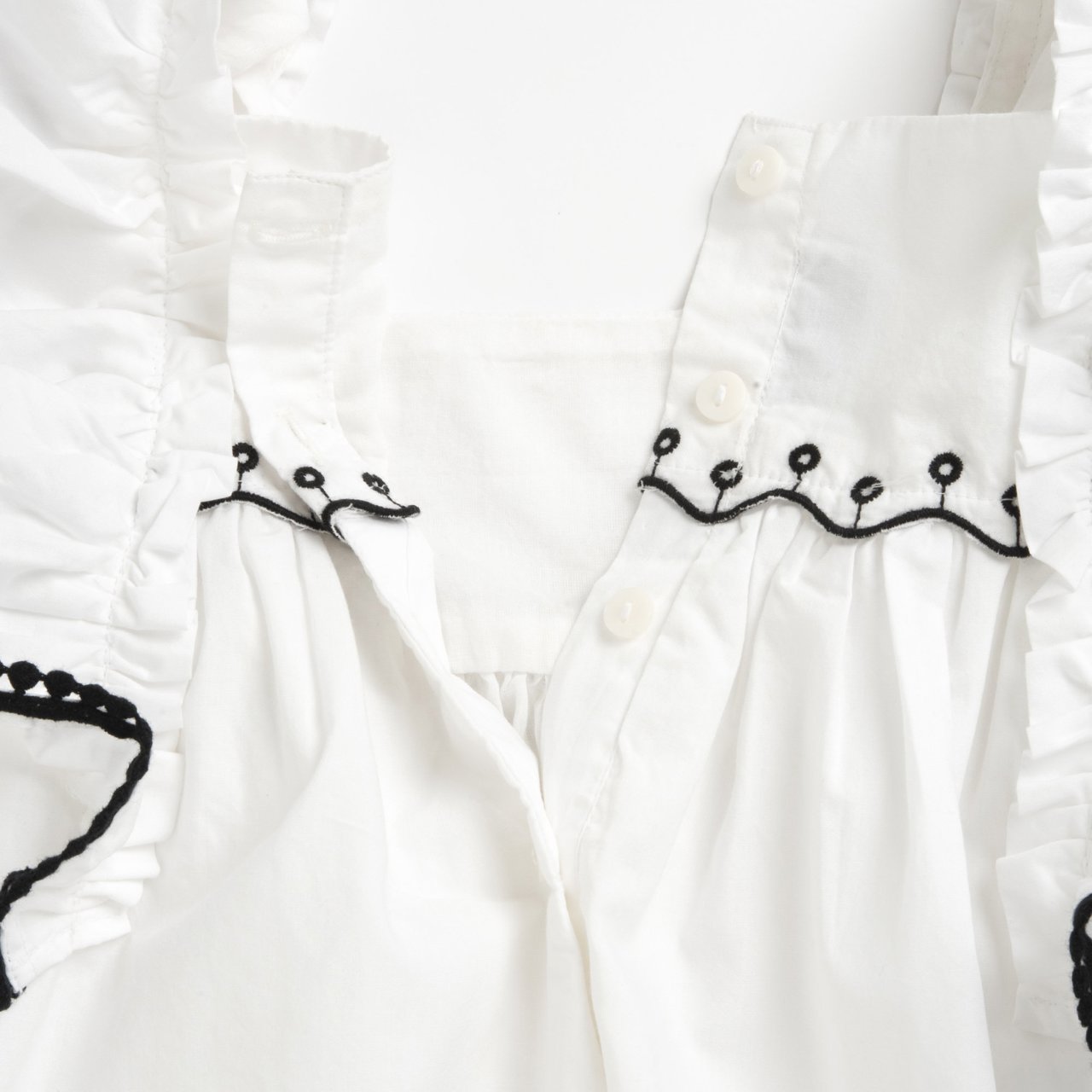 Vestito manica corta ricamato Chicco - 2