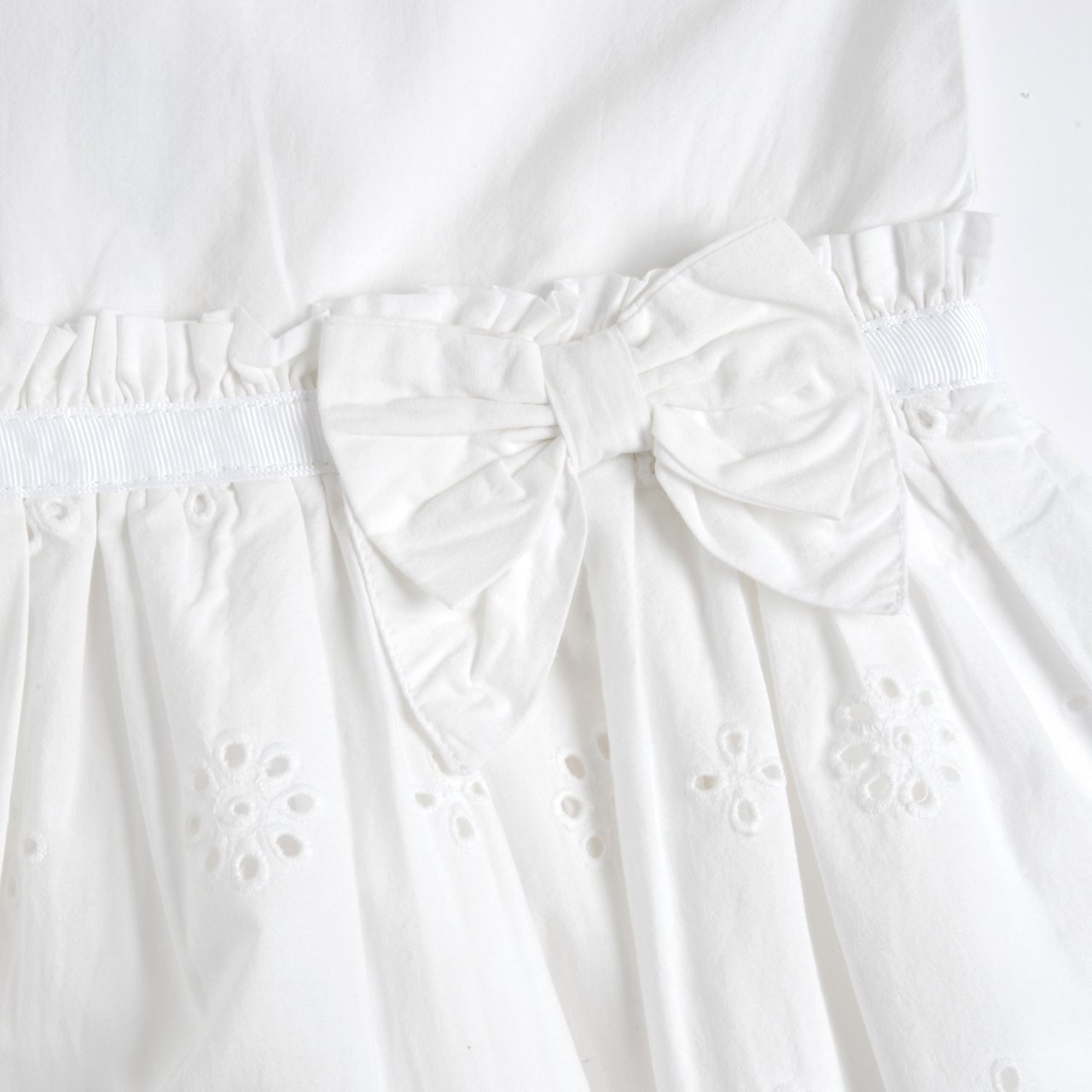 Vestito manica corta con gonna in Sangallo Chicco - 2