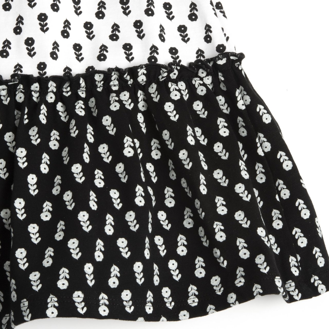 Jurk met korte mouwen en bedrukte volants Chicco - 3