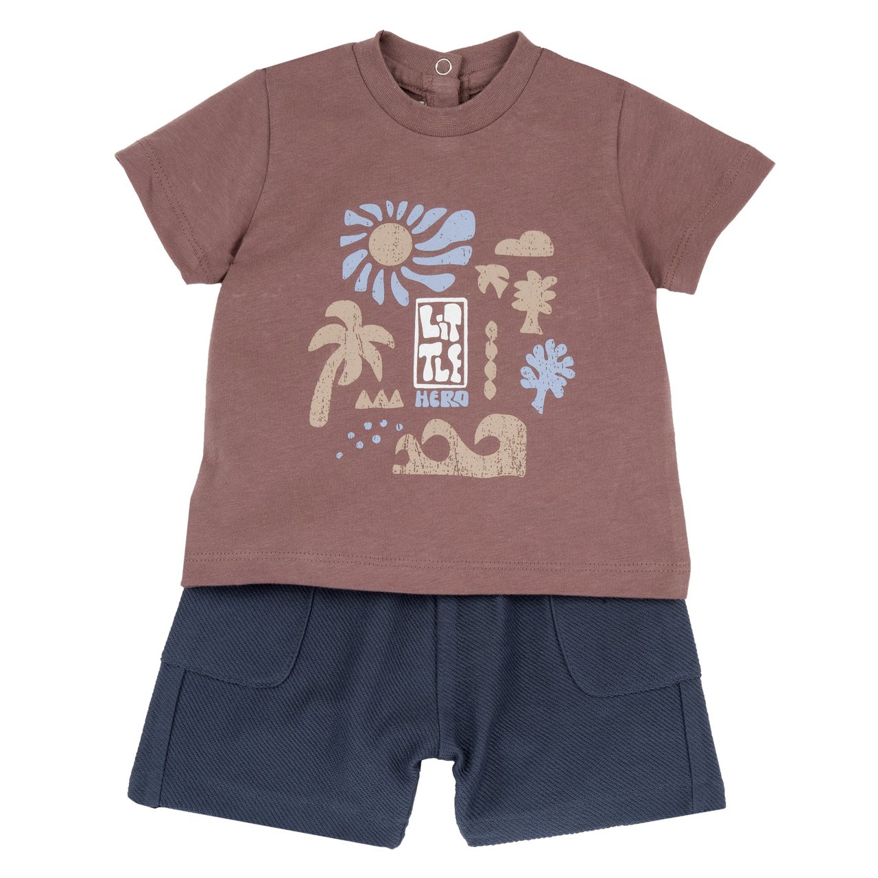 Completo maglietta manica corta con pantaloni corti Chicco - 0