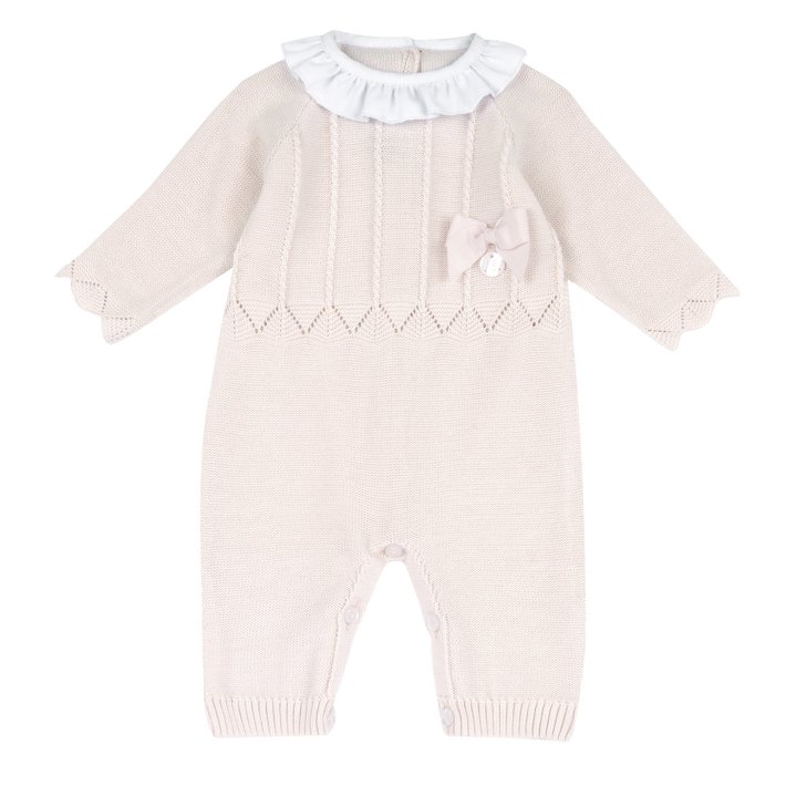 Babygrow de Malha com Lacinho