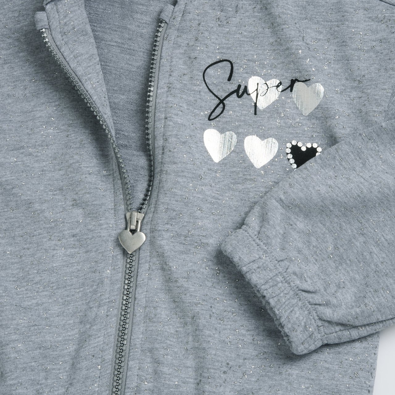 Felpa zippata con cappuccio Chicco - 2