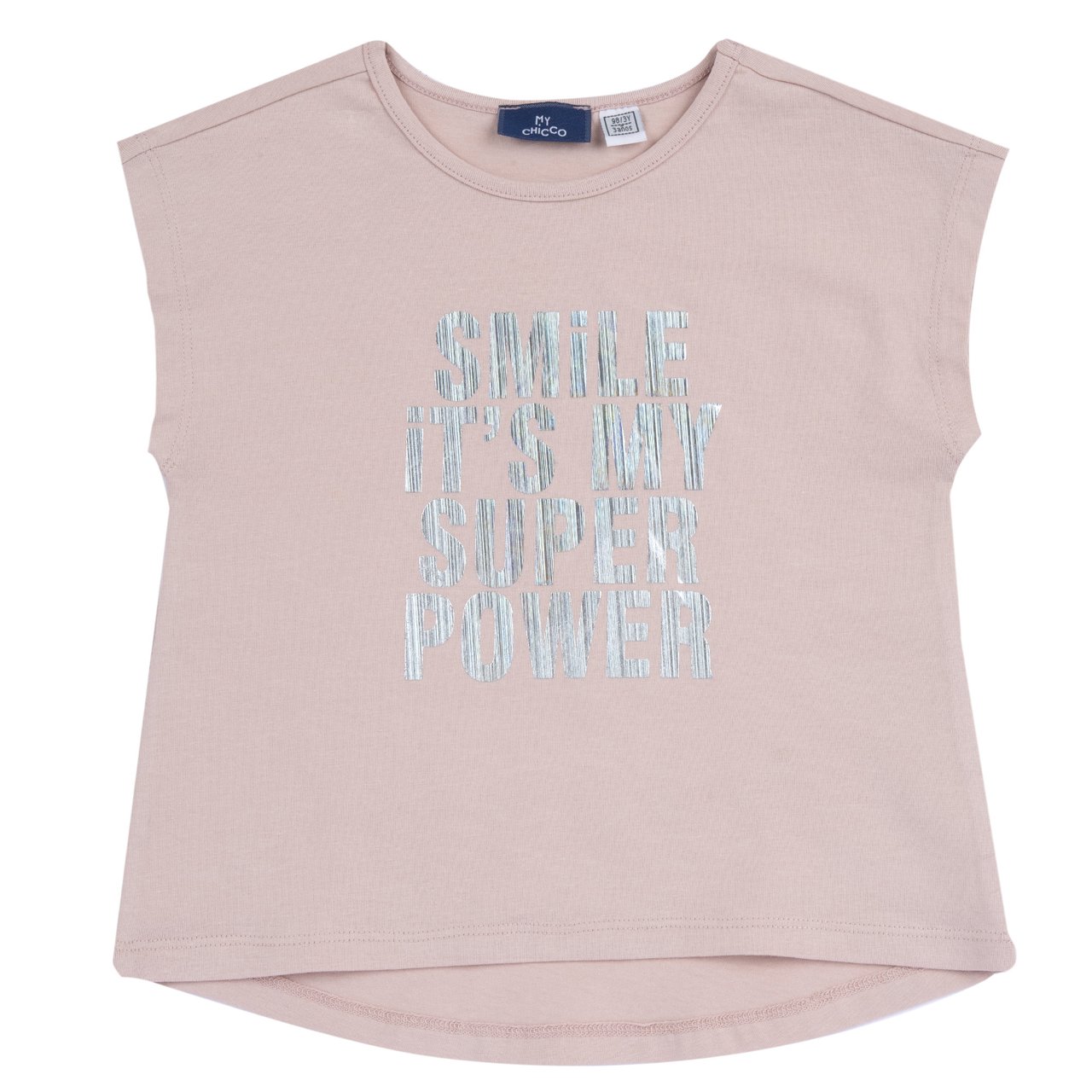 Maglietta manica corta con fondo stondato Chicco - 0