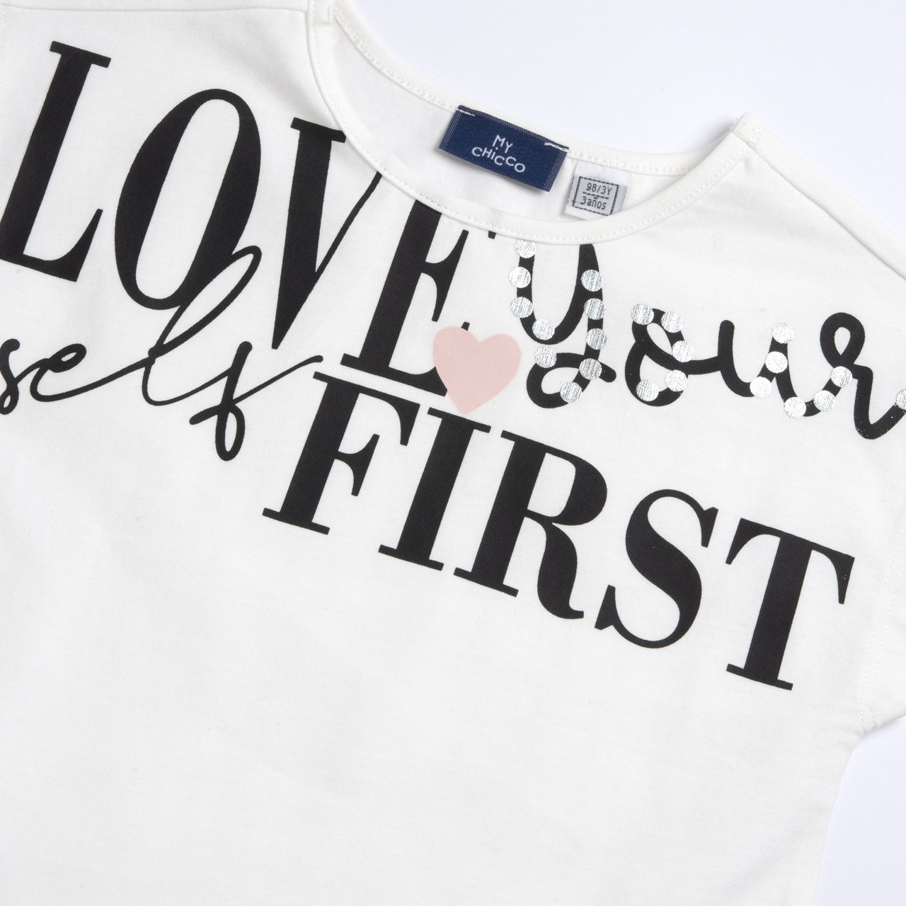 Maglietta manica corta con fondo stondato Chicco - 2