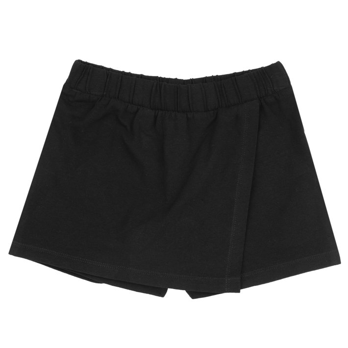 Pantaloni corti con effetto gonna