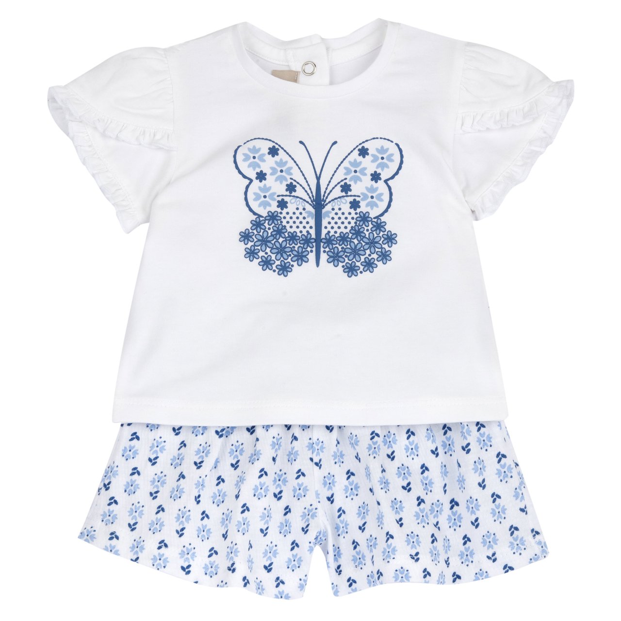 Ensemble t-shirt &agrave; manches courtes et short Chicco - 0