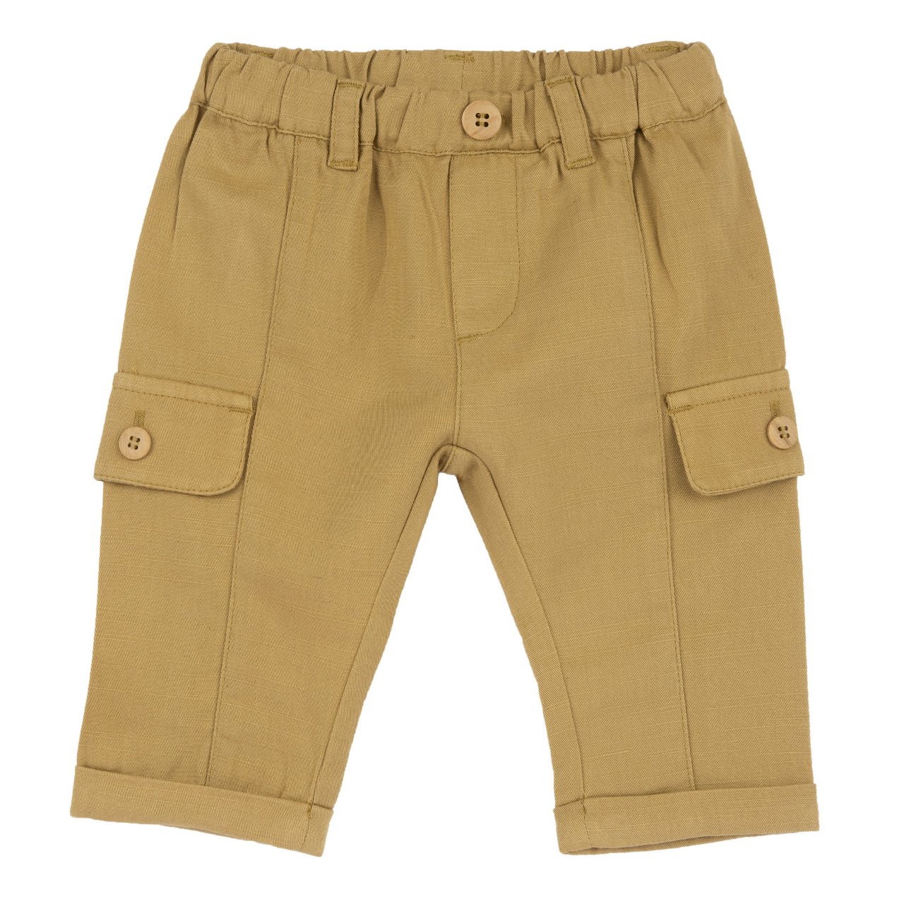 Pantalones cargo amarillos Chicco - 0
