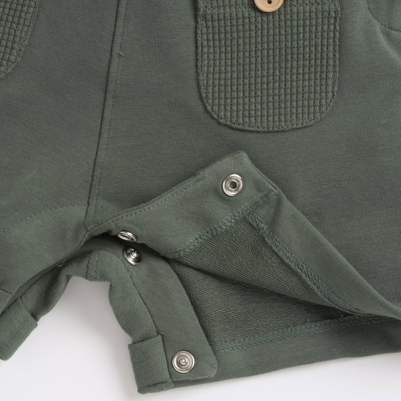 Conjunto camiseta con animales y peto corto Chicco - 4