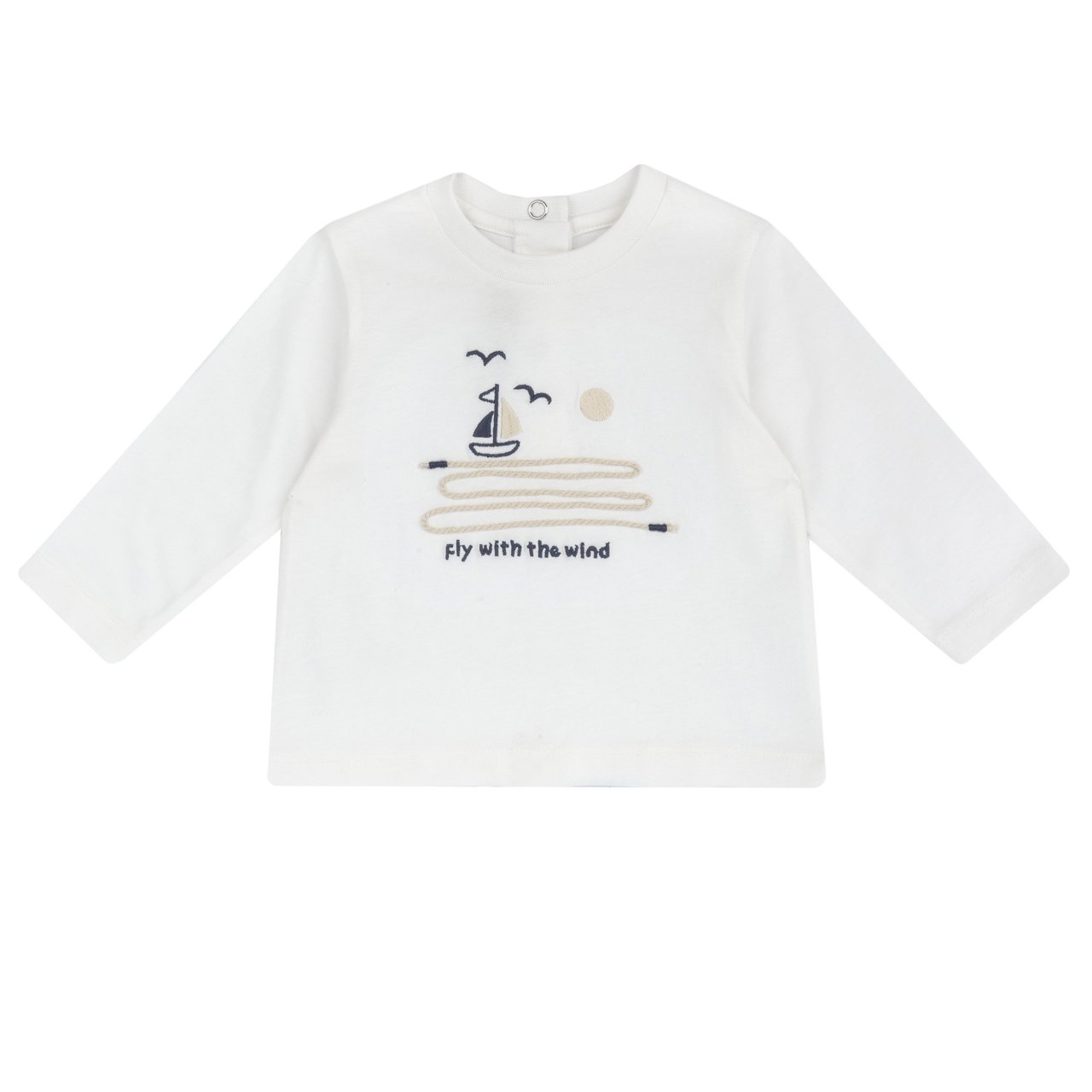 Camiseta con Barquito Chicco - 0