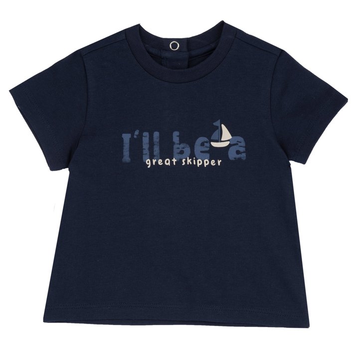 Camiseta con Barquito y Frase