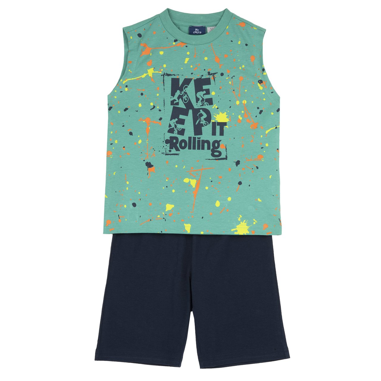 Set met mouwloos topje en korte broek  Chicco - 0