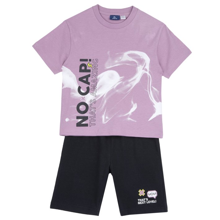 Completo maglietta con pantaloni corti