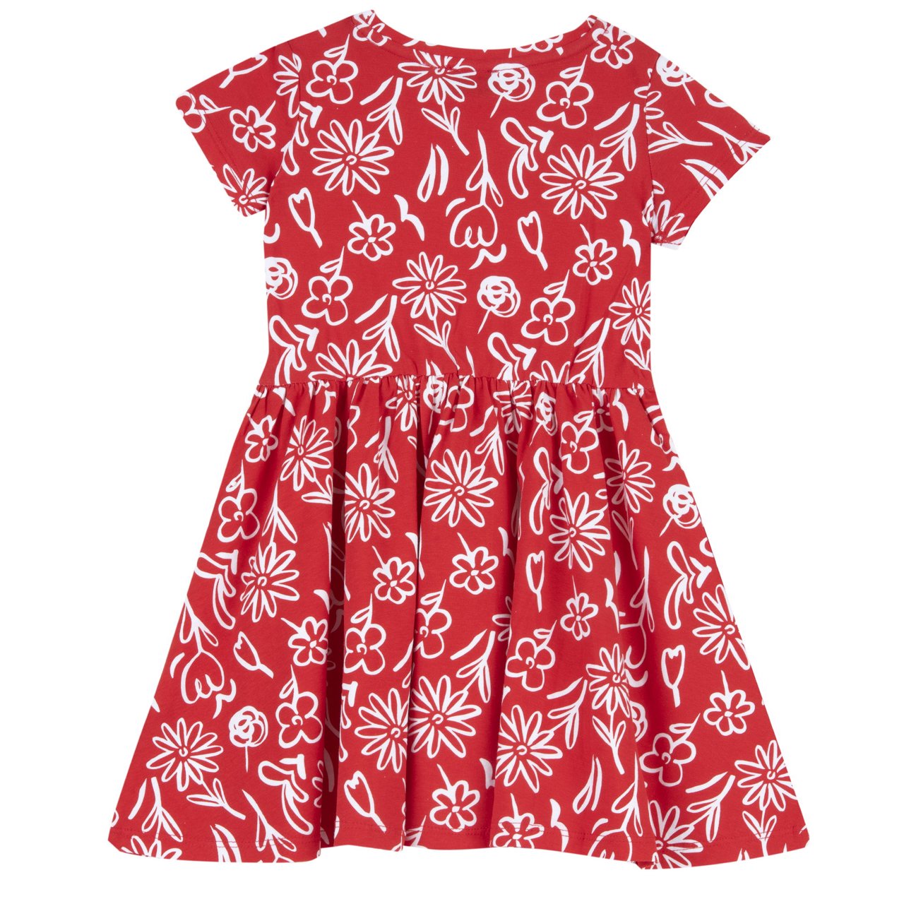 Jurk met korte mouwen en fantasieprint Chicco - 1