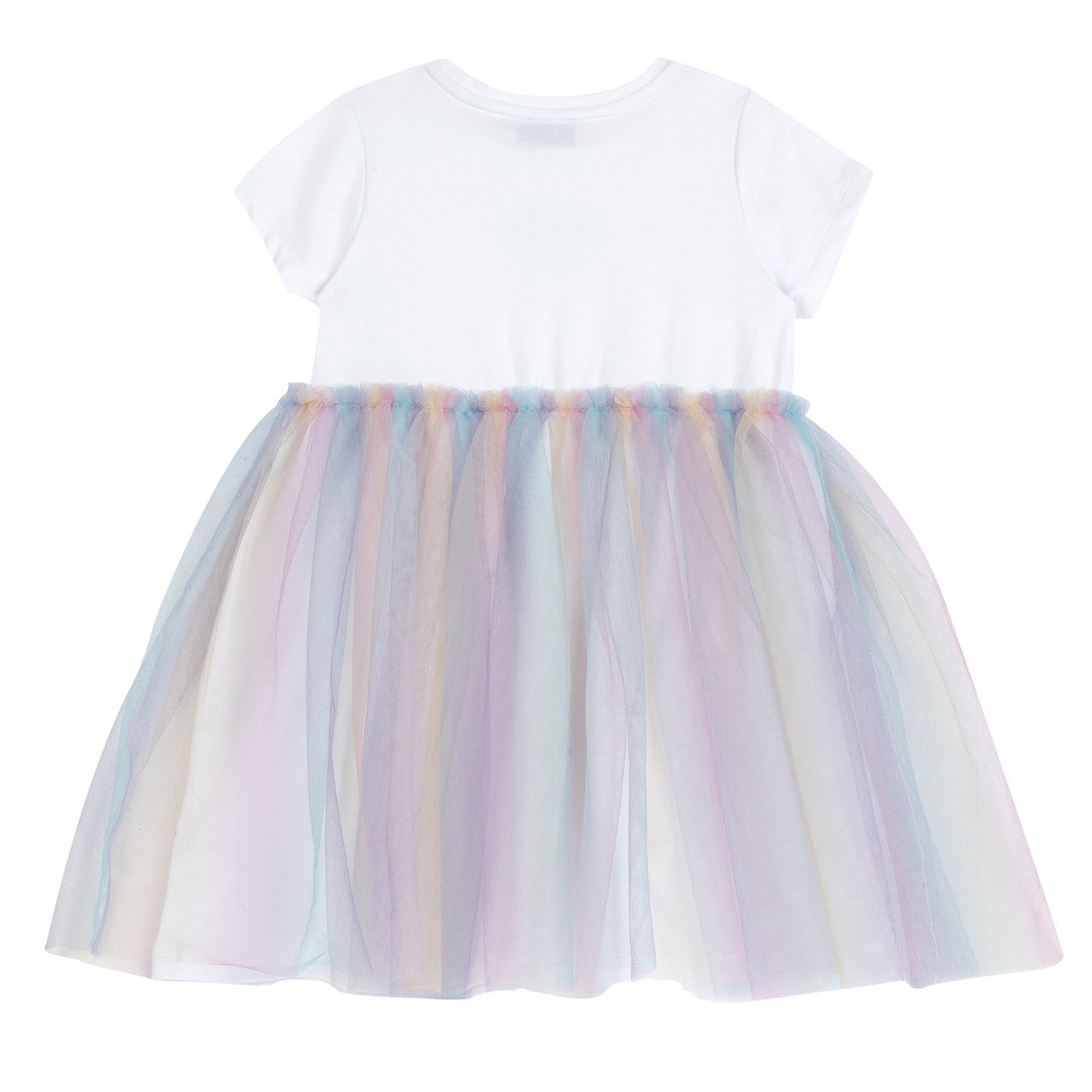 Jurk met korte mouwen met rok in tule Chicco - 1