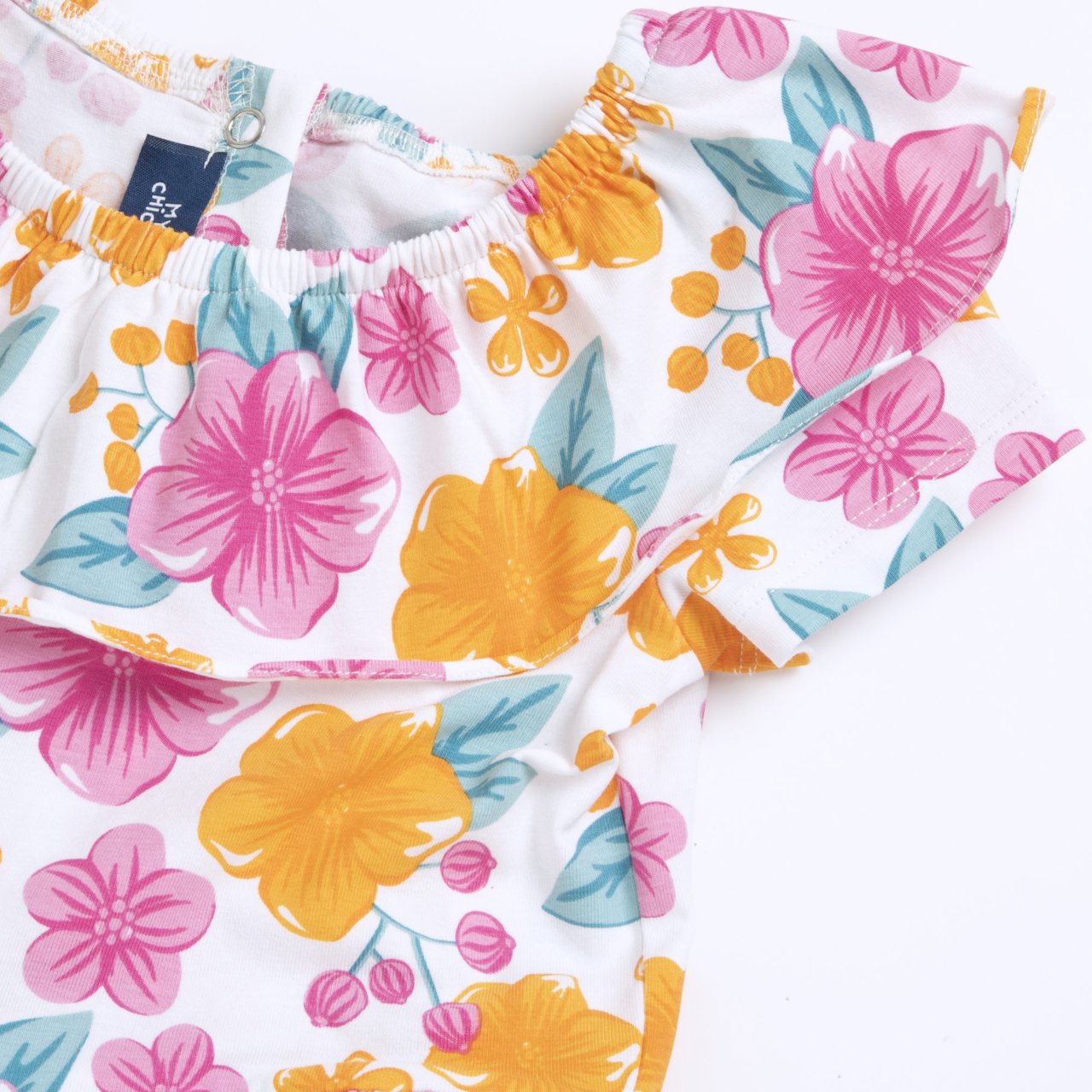 Jurk met korte mouwen en fantasieprint Chicco - 2