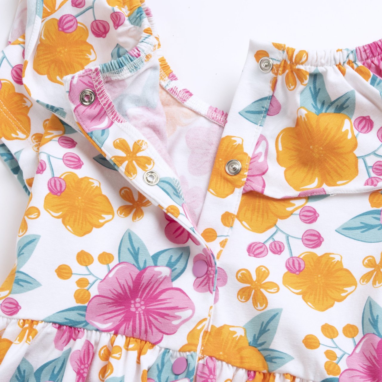 Jurk met korte mouwen en fantasieprint Chicco - 3