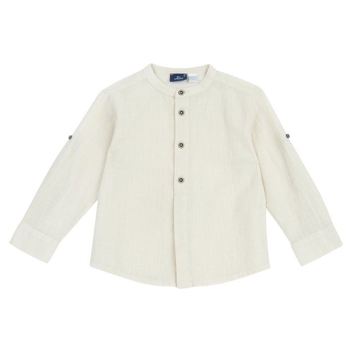 Camisa Branca de manga comprida