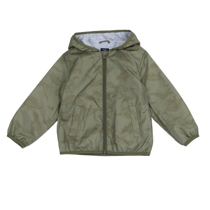 Giubbino antivento grafica Dinosauro