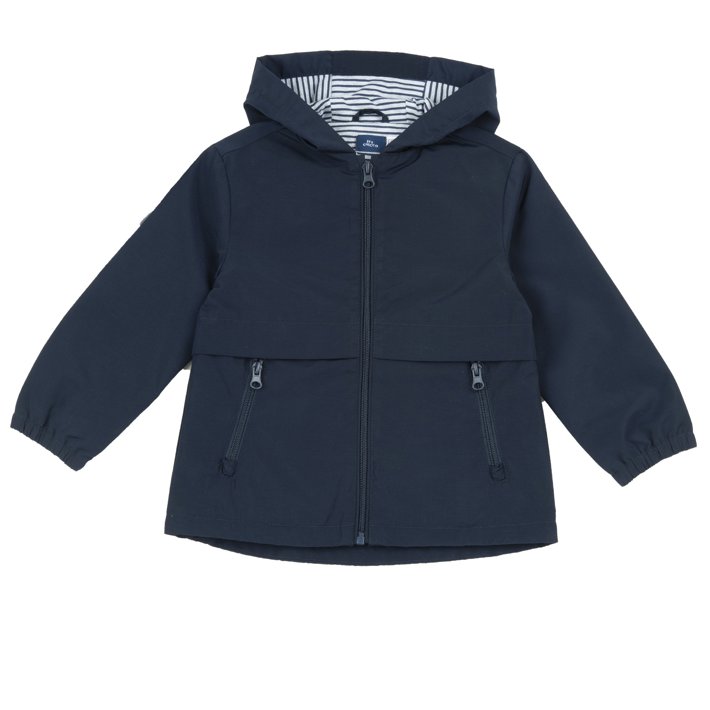 Casaco corta-vento azul