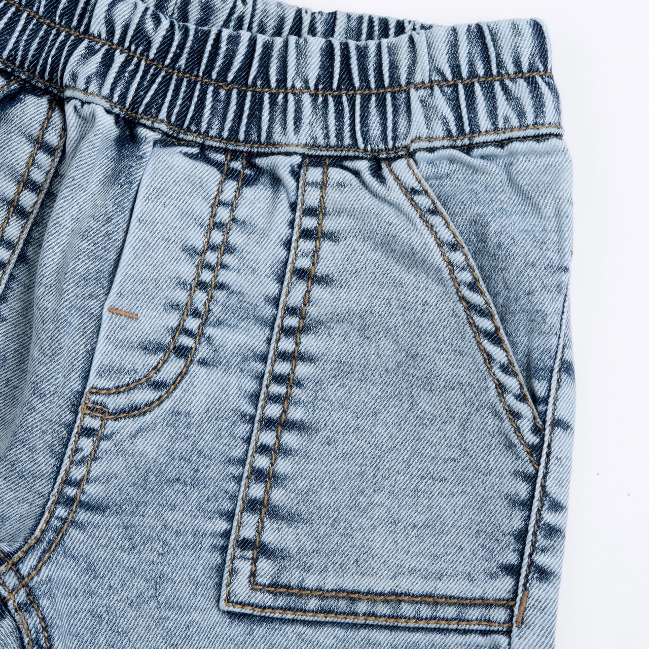 Pantaloni lunghi in chambray Chicco - 2