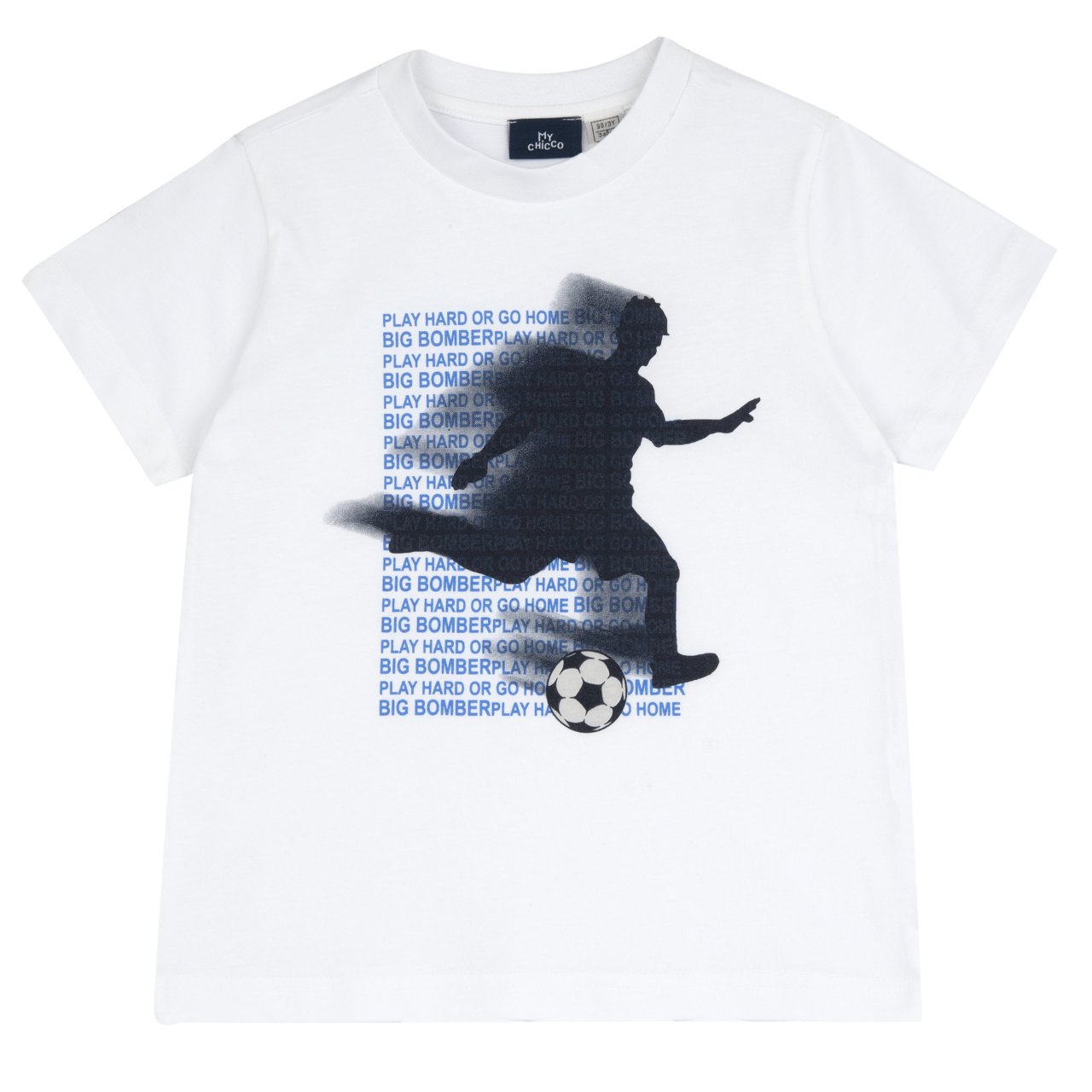 Chicco T-Shirt Manches Courtes Bébé Garçon - 100% Coton OEKO-TEX
