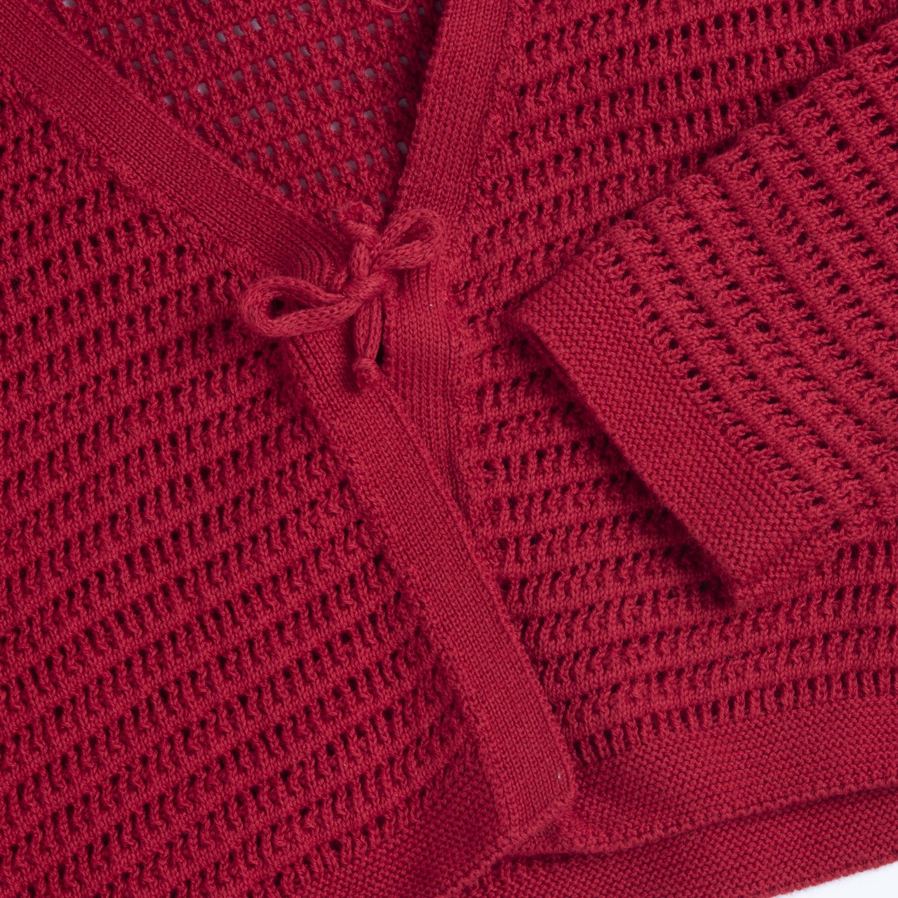 Cardigan corto traforato Chicco - 2