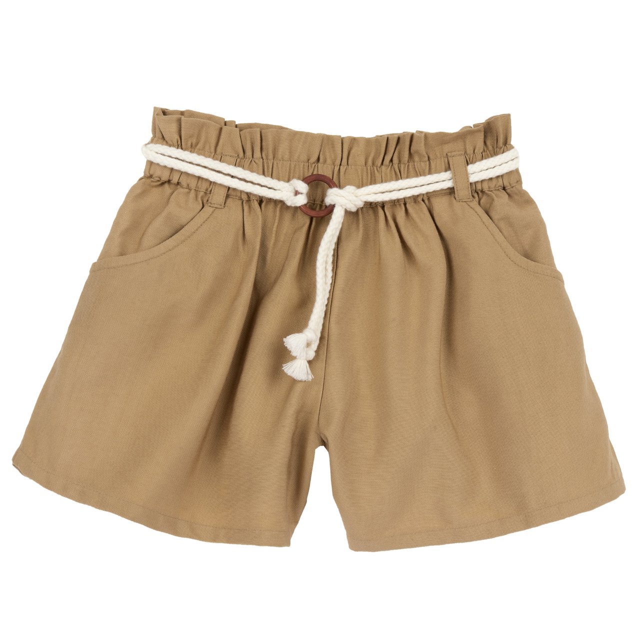 Pantalones cortos marr&oacute;n Chicco - 0