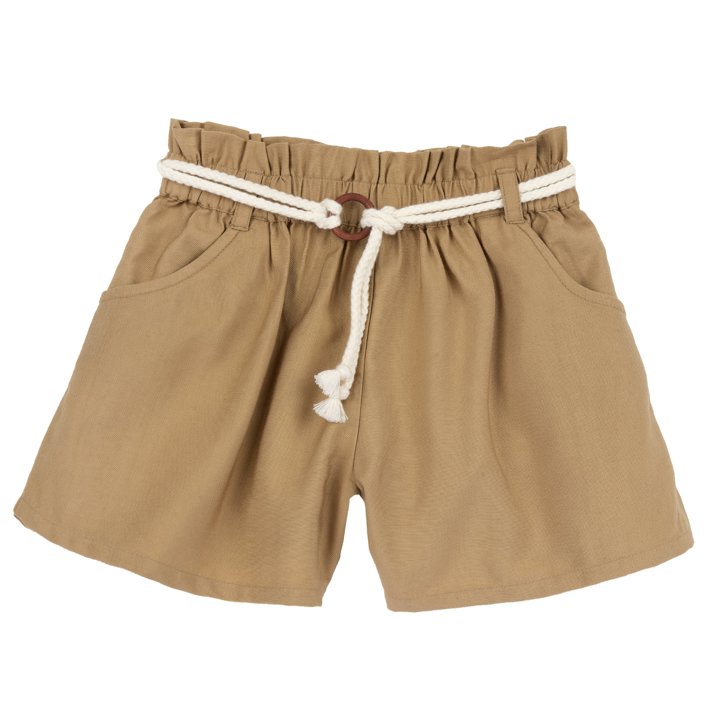 Pantalones cortos marr&oacute;n