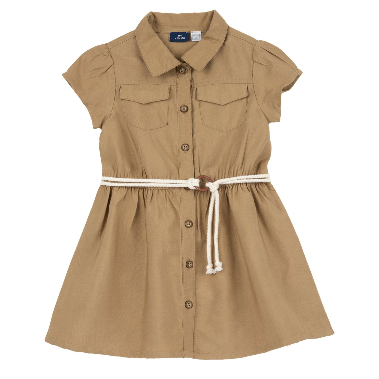 Vestido con cintur&oacute;n Chicco - 0