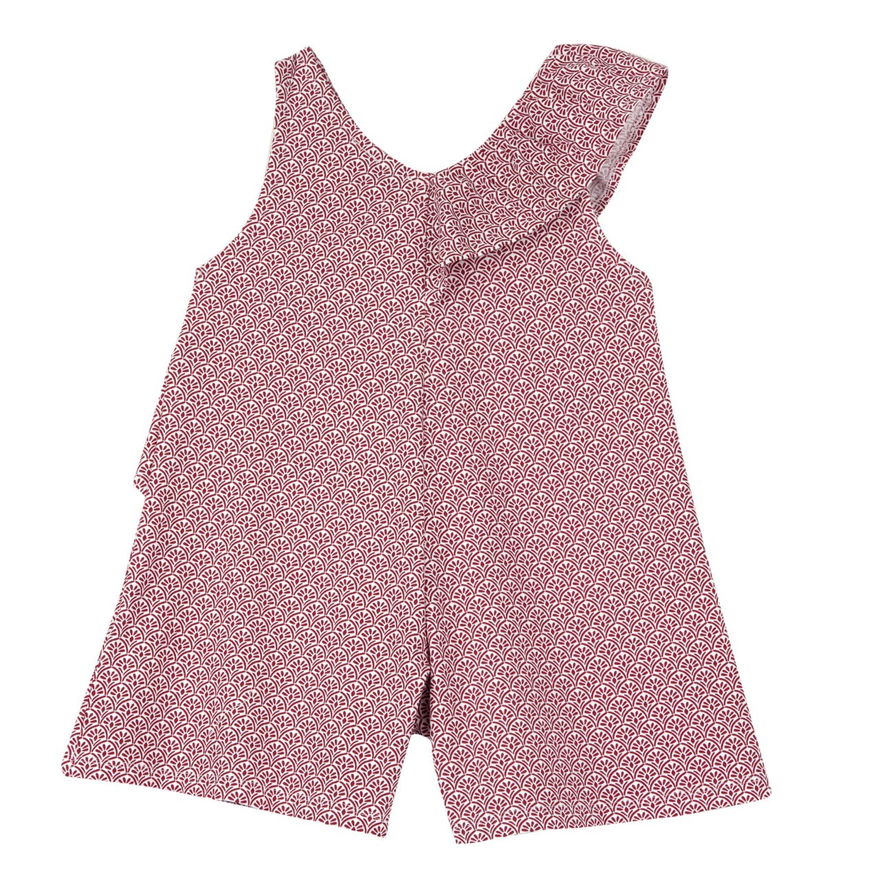 Salopette corta stampata Chicco - 1