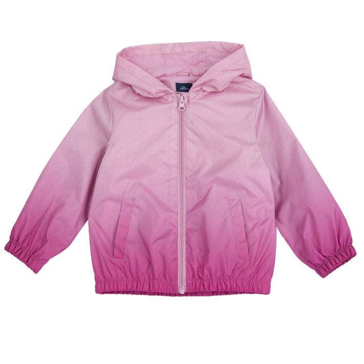 Giubbino antivento effetto sfumato