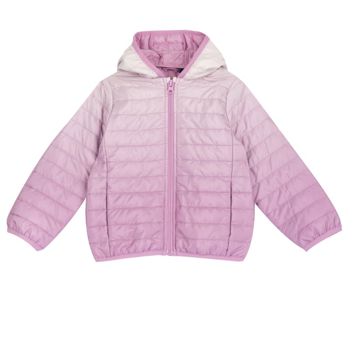 Casaco acolchoado cor-de-rosa
