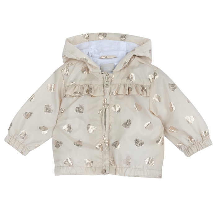 Abrigo con corazones