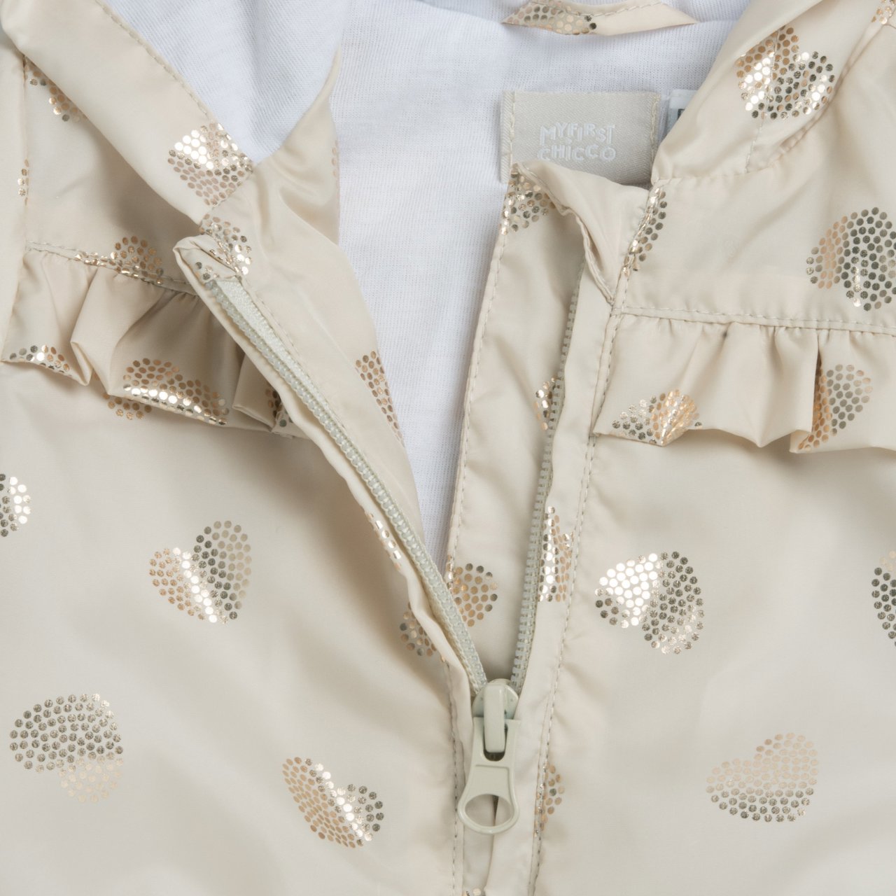 Abrigo con corazones Chicco - 2