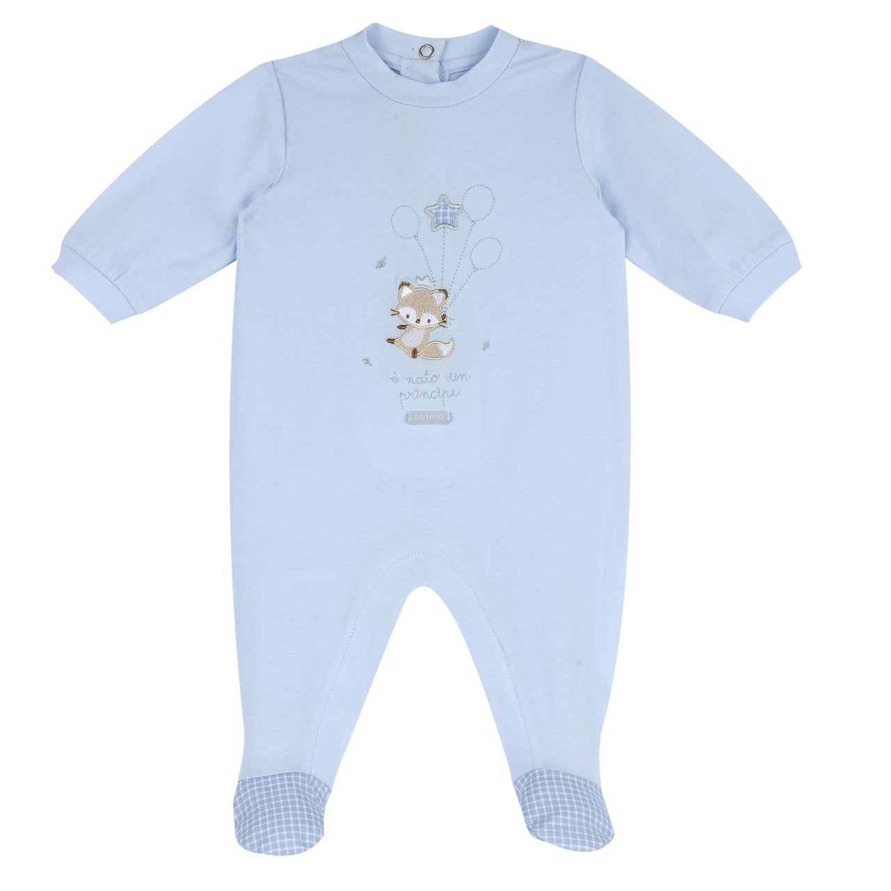 Tutina girocollo aperta interno gamba Chicco - 0