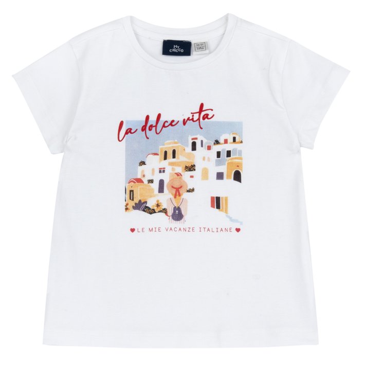 T-shirt met korte mouwen met print