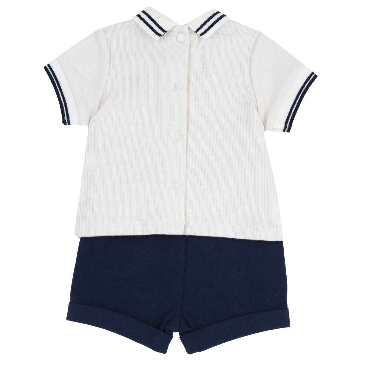 Completo polo manica corta con pantaloni corti Chicco - 1