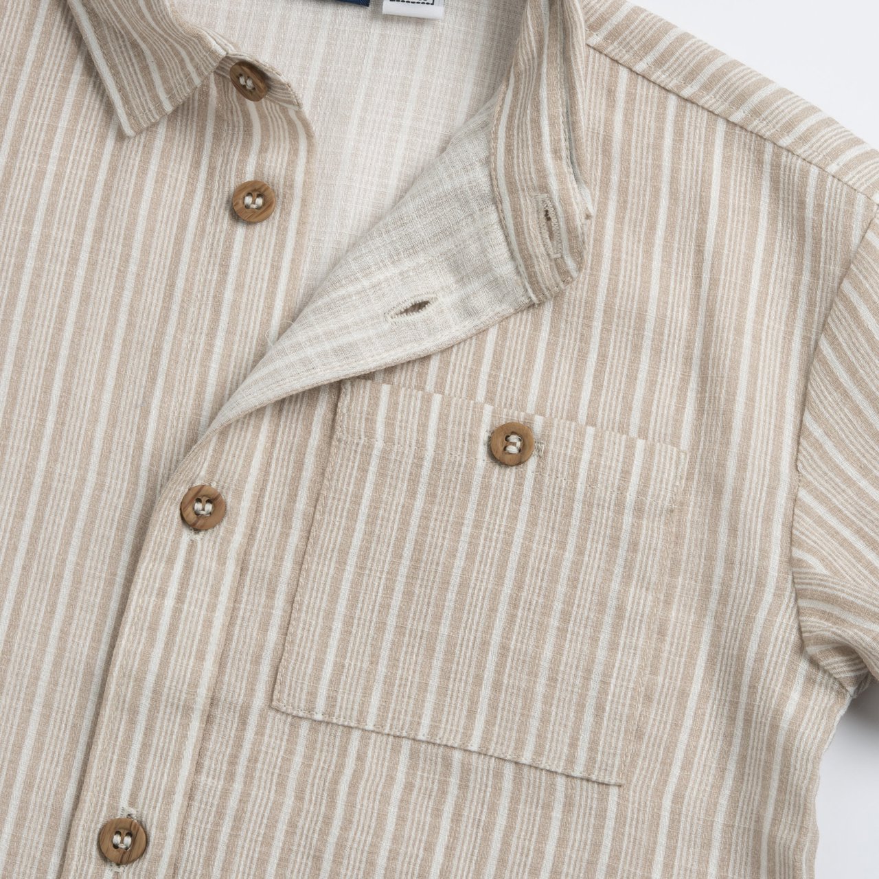 Camicia manica corta rigata Chicco - 2